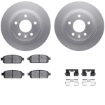 Order DYNAMIC FRICTION COMPANY - 4312-47037 - Rear Disc Brake Kit For Your Vehicle