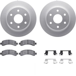Order DYNAMIC FRICTION COMPANY - 4312-48031 - Rear Disc Brake Kit For Your Vehicle