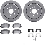 Order DYNAMIC FRICTION COMPANY - 4312-48049 - Rear Disc Brake Kit For Your Vehicle