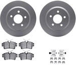 Order DYNAMIC FRICTION COMPANY - 4312-54028 - Rear Disc Brake Kit For Your Vehicle