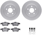 Order DYNAMIC FRICTION COMPANY - 4312-54092 - Rear Disc Brake Kit For Your Vehicle