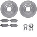 Order DYNAMIC FRICTION COMPANY - 4312-54098 - Rear Disc Brake Kit For Your Vehicle