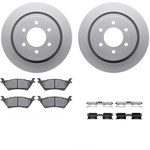 Order DYNAMIC FRICTION COMPANY - 4312-54121 - Rear Disc Brake Kit For Your Vehicle