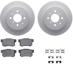 Order DYNAMIC FRICTION COMPANY - 4312-59021 - Rear Disc Brake Kit For Your Vehicle