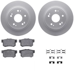 Order DYNAMIC FRICTION COMPANY - 4312-59022 - Rear Disc Brake Kit For Your Vehicle