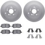 Order DYNAMIC FRICTION COMPANY - 4312-59033 - Rear Disc Brake Kit For Your Vehicle