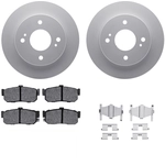 Order DYNAMIC FRICTION COMPANY - 4312-67008 - Rear Disc Brake Kit For Your Vehicle