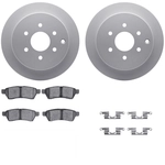 Order DYNAMIC FRICTION COMPANY - 4312-67046 - Rear Disc Brake Kit For Your Vehicle
