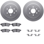 Order DYNAMIC FRICTION COMPANY - 4312-67047 - Rear Disc Brake Kit For Your Vehicle