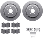 Order DYNAMIC FRICTION COMPANY - 4312-68009 - Rear Disc Brake Kit For Your Vehicle