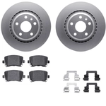 Order DYNAMIC FRICTION COMPANY - 4312-73027 - Rear Disc Brake Kit For Your Vehicle