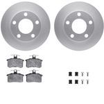 Order DYNAMIC FRICTION COMPANY - 4312-74005 - Rear Disc Brake Kit For Your Vehicle