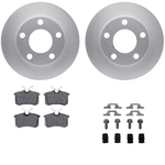 Order DYNAMIC FRICTION COMPANY - 4312-74013 - Rear Disc Brake Kit For Your Vehicle