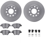 Order DYNAMIC FRICTION COMPANY - 4312-74044 - Rear Disc Brake Kit For Your Vehicle