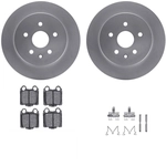 Order DYNAMIC FRICTION COMPANY - 4312-75007 - Rear Disc Brake Kit For Your Vehicle