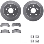Order DYNAMIC FRICTION COMPANY - 4312-76004 - Rear Disc Brake Kit For Your Vehicle