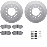 Order DYNAMIC FRICTION COMPANY - 4312-76018 - Rear Disc Brake Kit For Your Vehicle