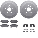 Order DYNAMIC FRICTION COMPANY - 4312-76059 - Rear Disc Brake Kit For Your Vehicle