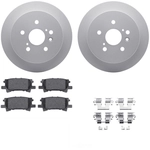 Order DYNAMIC FRICTION COMPANY - 4312-76060 - Rear Disc Brake Kit For Your Vehicle