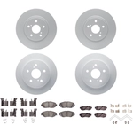 Order DYNAMIC FRICTION COMPANY - 4314-76072 - Disc Brake Kit For Your Vehicle