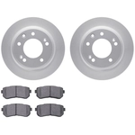 Order DYNAMIC FRICTION COMPANY - 4502-03128 - Rear Disc Brake Kit For Your Vehicle