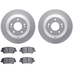 Order DYNAMIC FRICTION COMPANY - 4502-03163 - Rear Disc Brake Kit For Your Vehicle