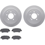 Order DYNAMIC FRICTION COMPANY - 4502-03165 - Rear Disc Brake Kit For Your Vehicle