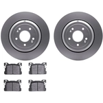Order DYNAMIC FRICTION COMPANY - 4502-10004 - Rear Disc Brake Kit For Your Vehicle