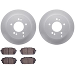 Order DYNAMIC FRICTION COMPANY - 4502-21042 - Rear Disc Brake Kit For Your Vehicle