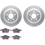 Order DYNAMIC FRICTION COMPANY - 4502-27061 - Rear Disc Brake Kit For Your Vehicle