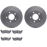 Order DYNAMIC FRICTION COMPANY - 4502-39061 - Rear Disc Brake Kit For Your Vehicle