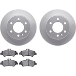 Order DYNAMIC FRICTION COMPANY - 4502-40104 - Rear Disc Brake Kit For Your Vehicle