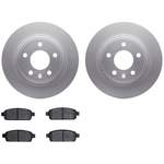 Order DYNAMIC FRICTION COMPANY - 4502-47087 - Rear Disc Brake Kit For Your Vehicle