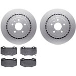 Order DYNAMIC FRICTION COMPANY - 4502-47089 - Ensembre de disques de frein arrière For Your Vehicle