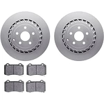 Order DYNAMIC FRICTION COMPANY - 4502-47095 - Rear Disc Brake Kit For Your Vehicle