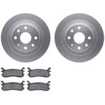 Order DYNAMIC FRICTION COMPANY - 4502-54100 - Rear Disc Brake Kit For Your Vehicle
