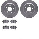 Order DYNAMIC FRICTION COMPANY - 4502-55014 - Rear Disc Brake Kit For Your Vehicle