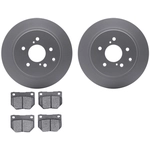 Order DYNAMIC FRICTION COMPANY - 4502-67077 - Rear Disc Brake Kit For Your Vehicle
