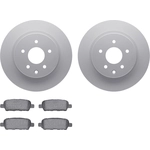 Order DYNAMIC FRICTION COMPANY - 4502-67098 - Rear Disc Brake Kit For Your Vehicle