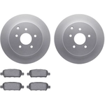 Order DYNAMIC FRICTION COMPANY - 4502-67128 - Rear Disc Brake Kit For Your Vehicle
