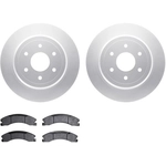 Order DYNAMIC FRICTION COMPANY - 4502-67155 - Ensembre de disques de frein arrière For Your Vehicle