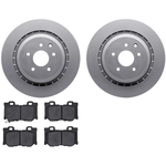 Order DYNAMIC FRICTION COMPANY - 4502-68023 - Rear Disc Brake Kit For Your Vehicle