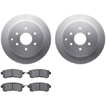Order DYNAMIC FRICTION COMPANY - 4502-68028 - Rear Disc Brake Kit For Your Vehicle