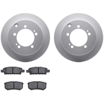 Order DYNAMIC FRICTION COMPANY - 4502-72046 - Rear Disc Brake Kit For Your Vehicle