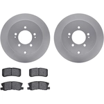 Order DYNAMIC FRICTION COMPANY - 4502-72071 - Rear Disc Brake Kit For Your Vehicle