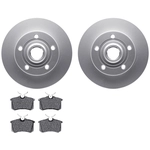 Order DYNAMIC FRICTION COMPANY - 4502-73049 - Rear Disc Brake Kit For Your Vehicle