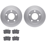Order DYNAMIC FRICTION COMPANY - 4502-74080 - Rear Disc Brake Kit For Your Vehicle