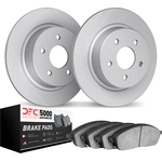 Order DYNAMIC FRICTION COMPANY - 4502-74080 - Rear Disc Brake Kit For Your Vehicle