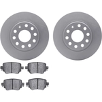 Order DYNAMIC FRICTION COMPANY - 4502-74123 - Rear Disc Brake Kit For Your Vehicle