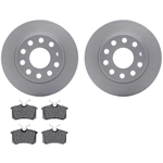 Order DYNAMIC FRICTION COMPANY - 4502-74128 - Rear Disc Brake Kit For Your Vehicle